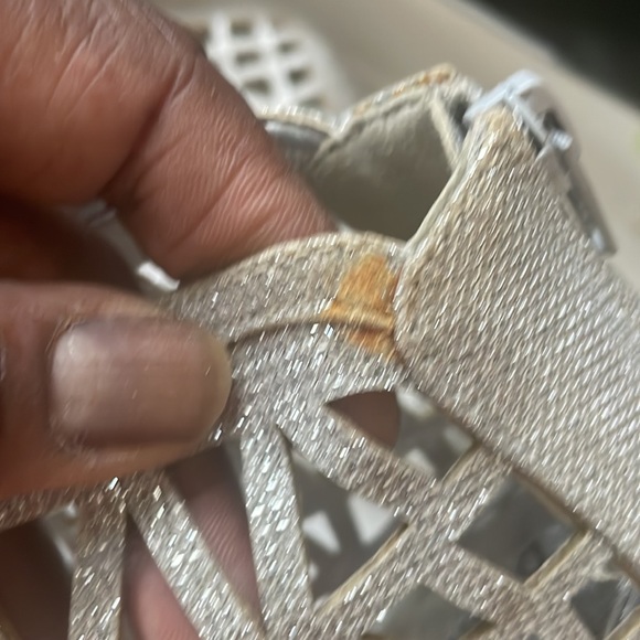 Metallic sliver booties - Picture 4 of 4